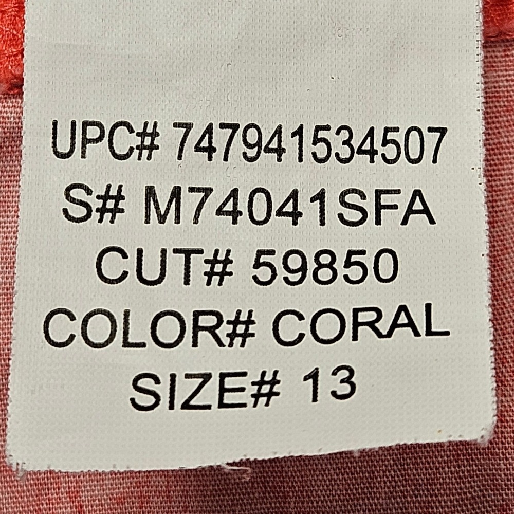 Speechless 13 Strapless Coral Dress Black Graphic Floral Print Coquette Prom - Picture 10 of 13